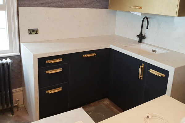 Stone worktop installations, Sussex